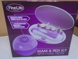 Fine Life Mani and Pedi Kit w/Nail Dryer