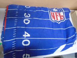 Twin Size NFL Football Field Comforter