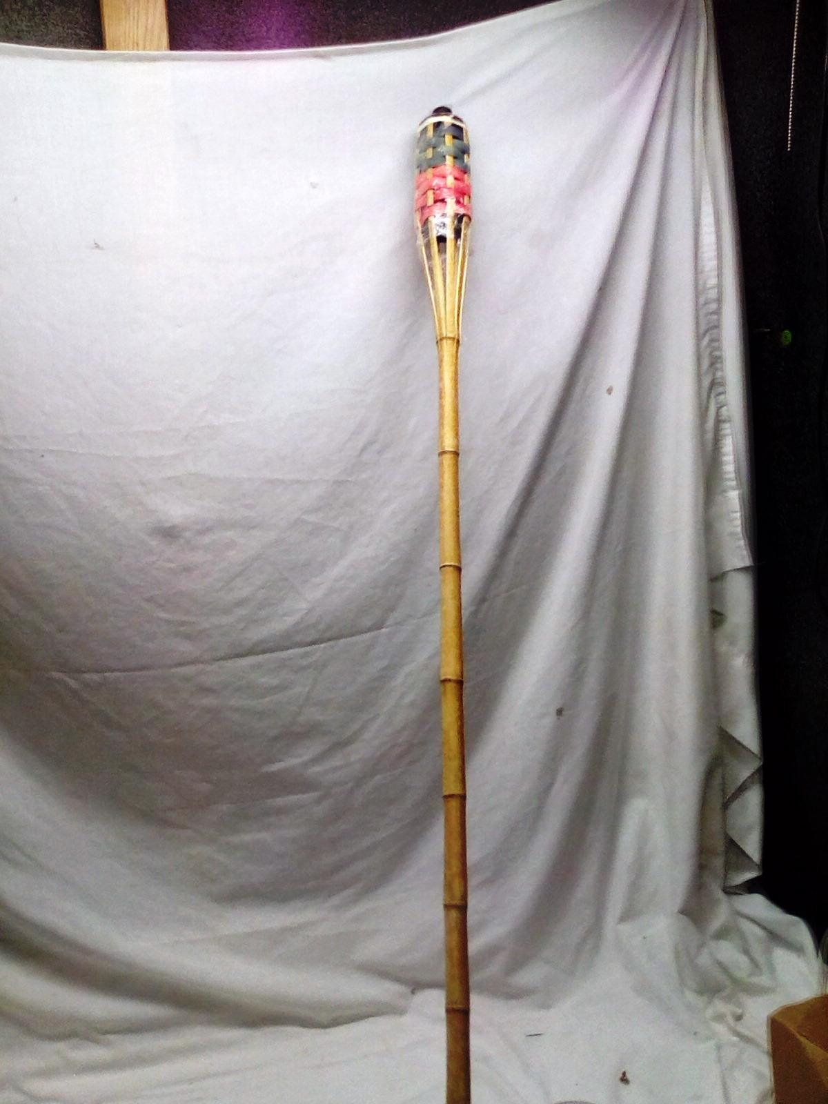 Refillable Bamboo 5' Tiki Torch