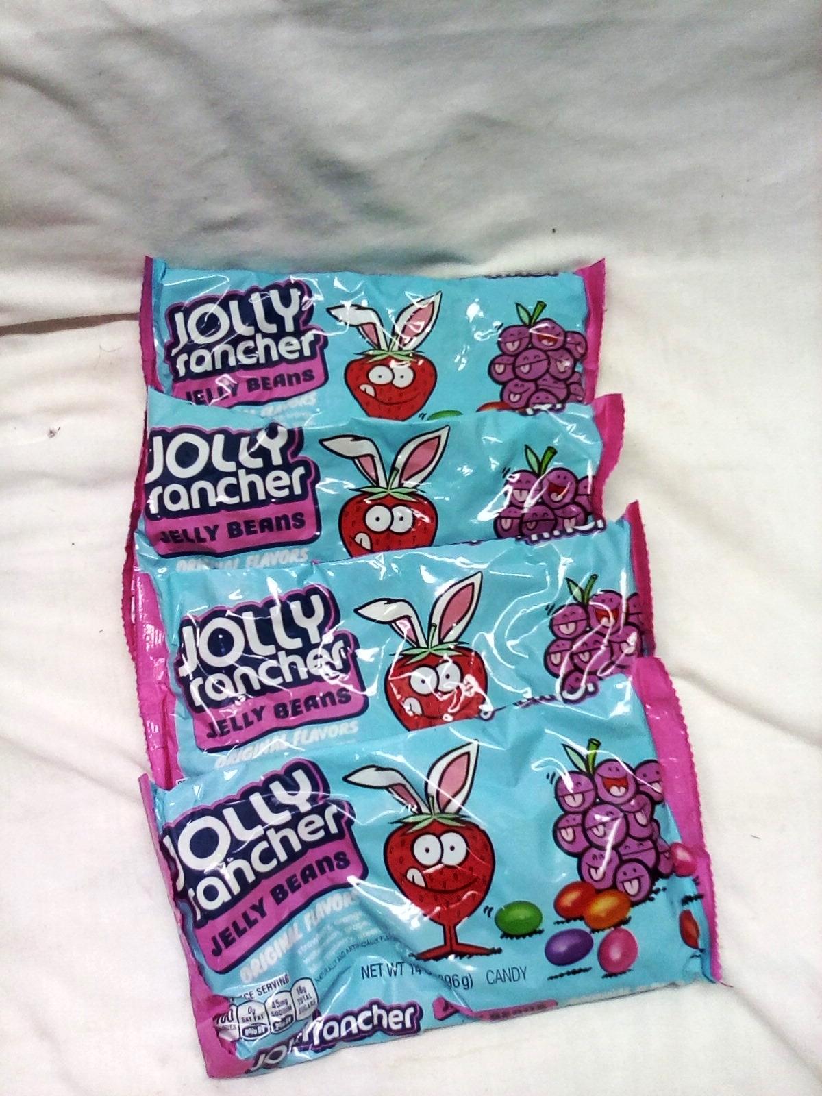 Qty. 4 bags Jolly Rancher Jelly Beans 14 Oz Per Bag