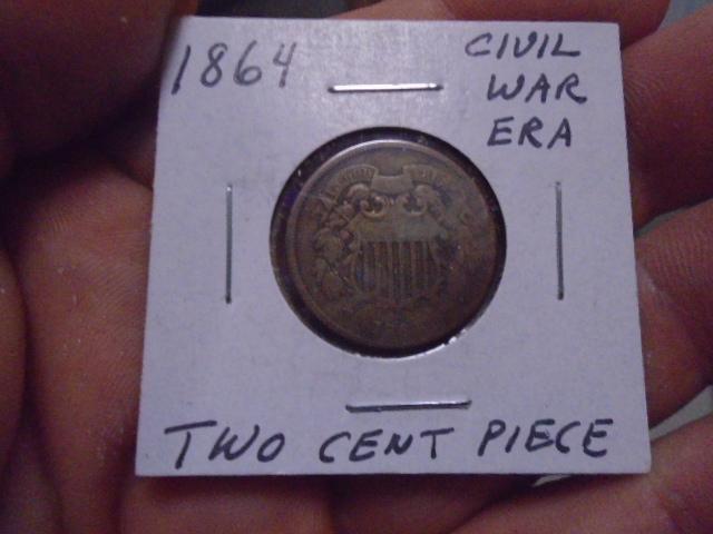 1864 Two Cent Piece