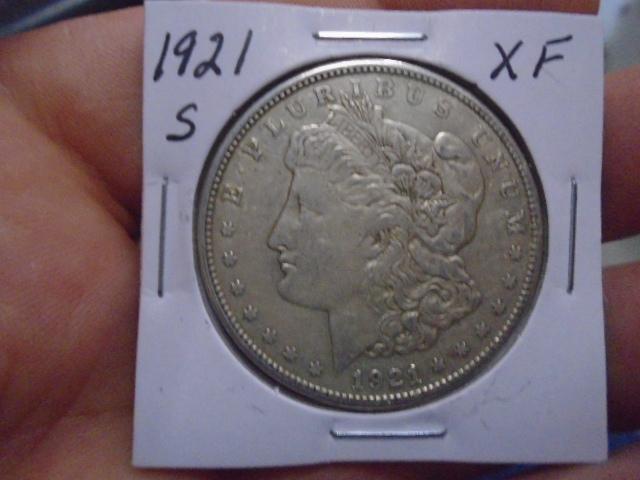 1921 S Mint Morgan Silver Dollar