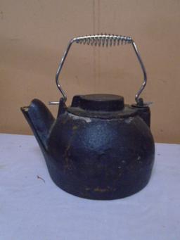 Cast Iron Tea Kettle