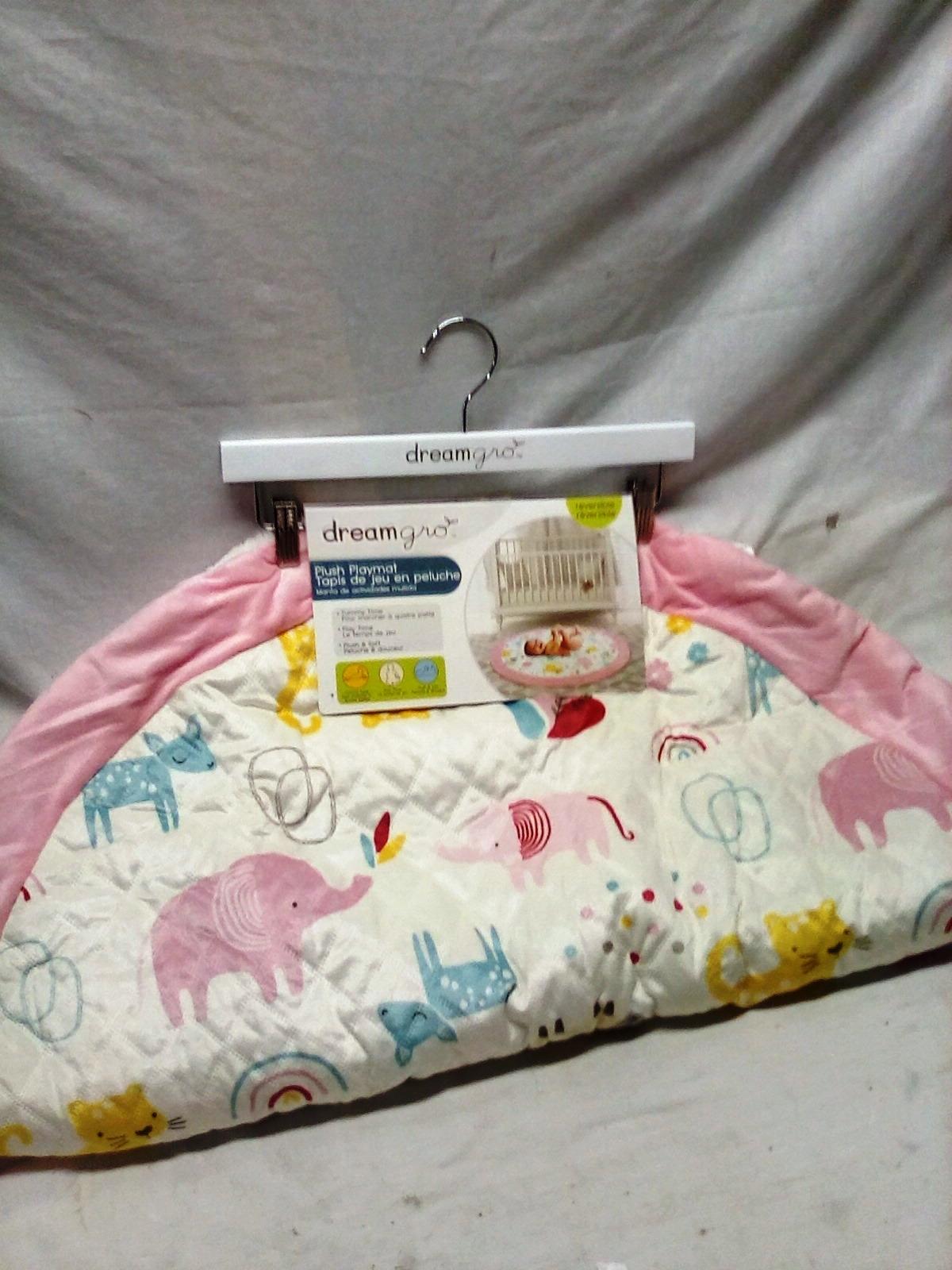 Dream Gro Plush Reversible Baby Play Mat