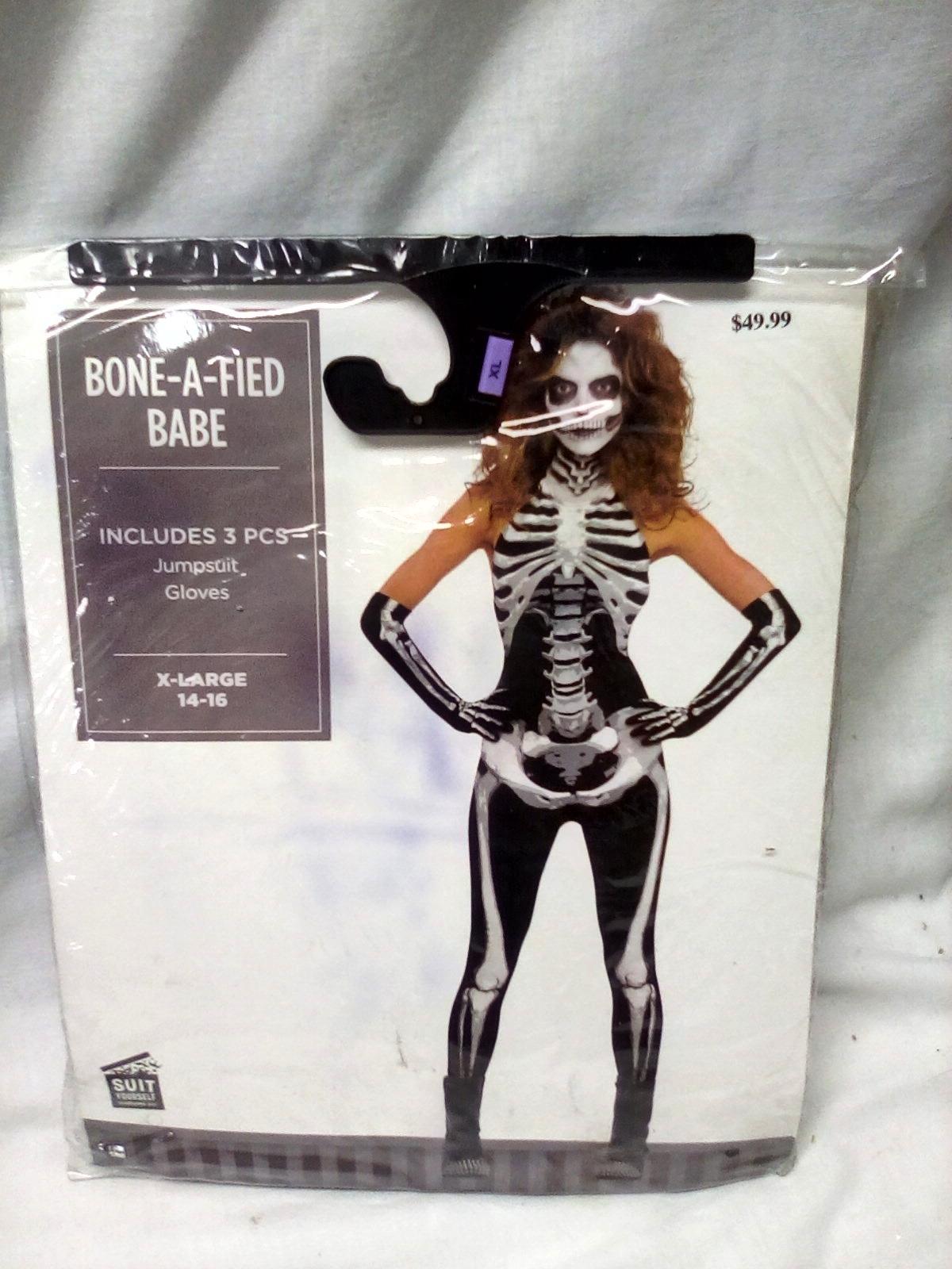 Adult Xlarge Skeleton Costume