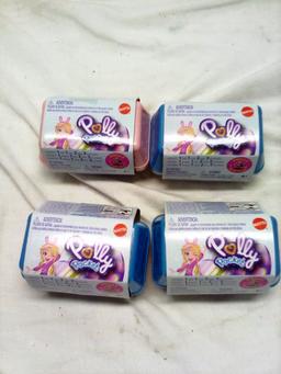 4 Polly Pocket Treasure Chest