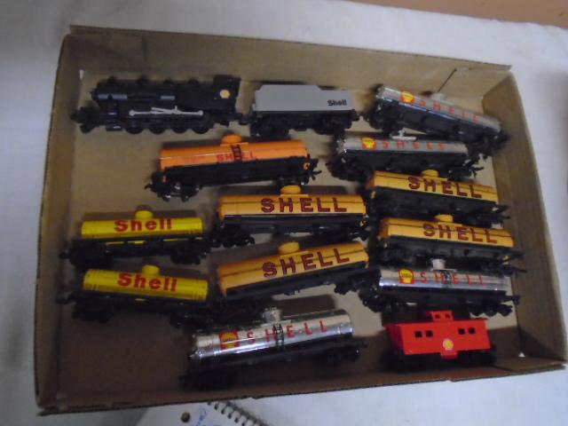 14pc Ho Gauge Fletcher-Barnhardt & White Shell Train