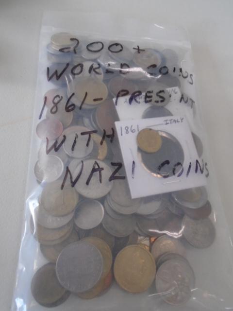 200 + Foreign Coins