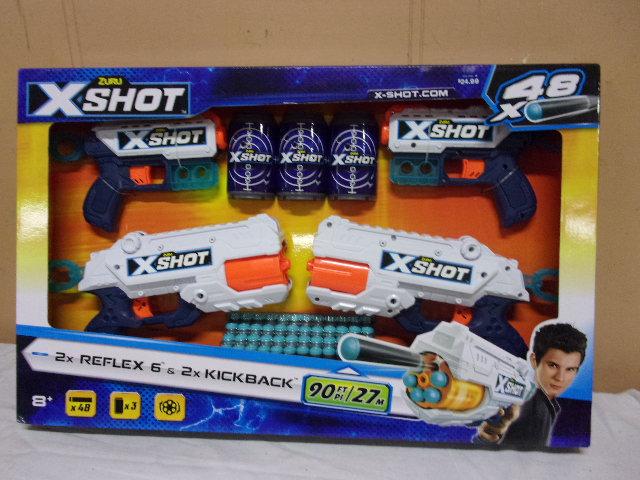 Zuru Xshot Soft Target Dartgun Set