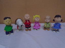 6pc Peanuts Gallery Hallmark Limited Edition Numbered Porcelain Set