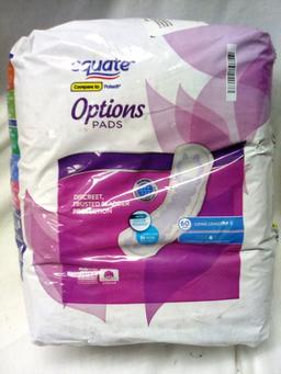 Equate Options Pads Qty. 60 Long Length