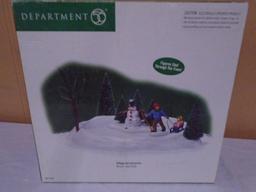 Department 56 Village Accessories Winter Sled Ride Set