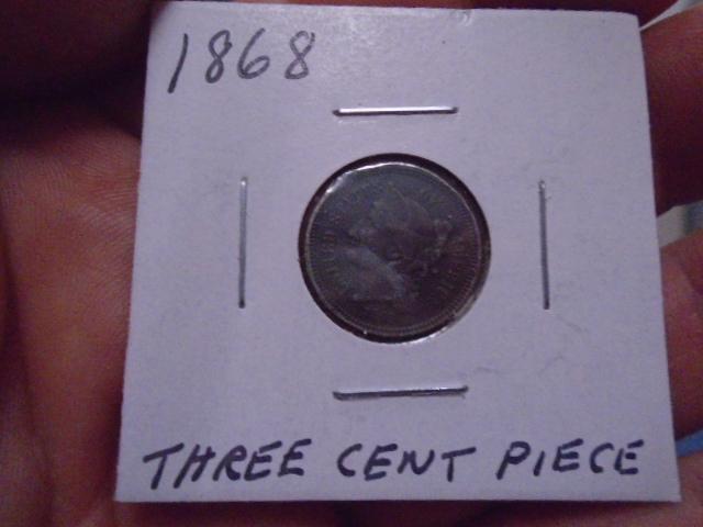 1868 Three Cent Piece