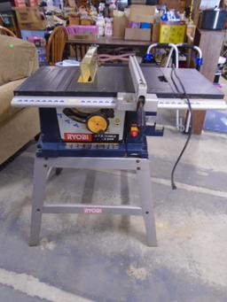 Ryobi 10in Portable Table Saw w/ Stand