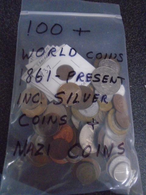 100+ Foreign Coins