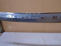 The Battle of Vicksburg Commemorative Sword w/ Metal Scabboard