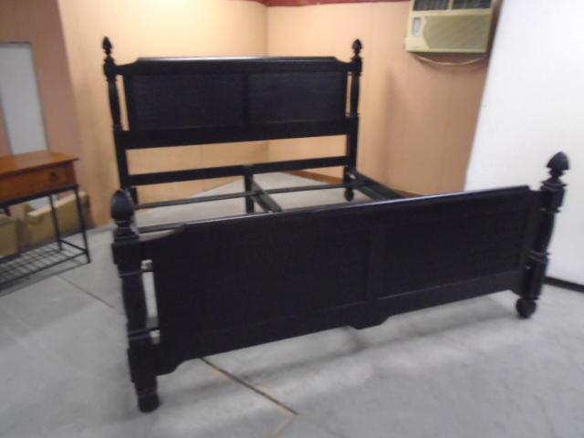 Solid Wood King Size Bed Complete