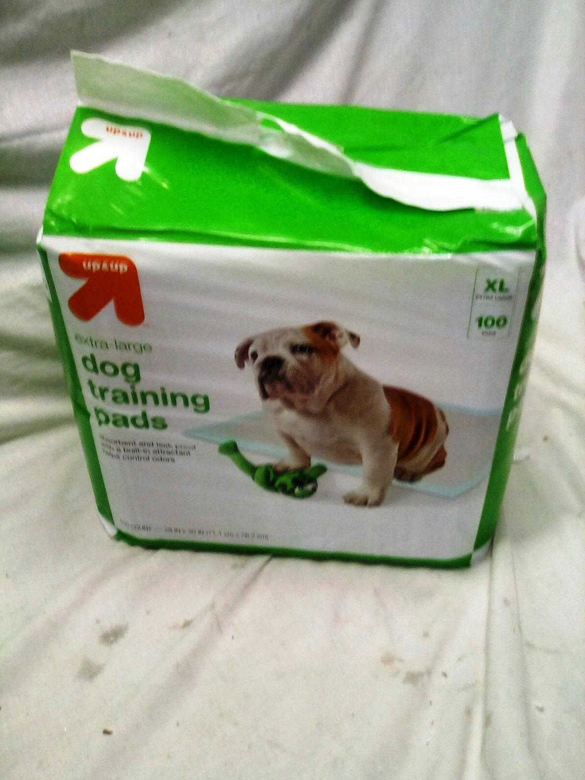 Up & Up Dog Training Pads Qty. 100 Size XL 28"x30"