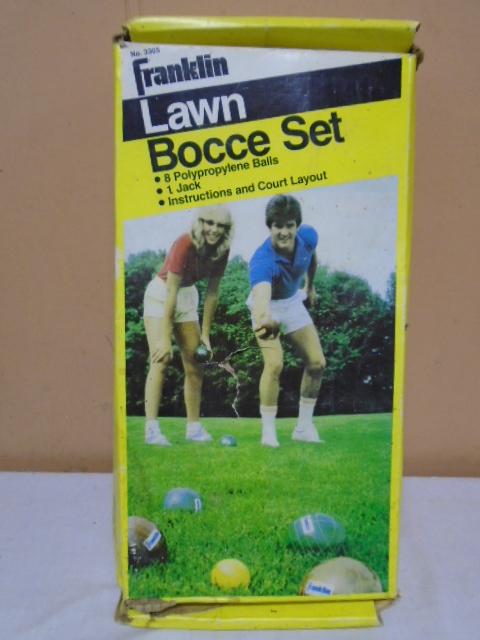 Franklin Lawn Bocce Set