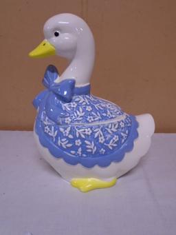 Duck Cookie Jar