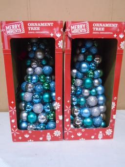 (2) Matching Ornament Trees