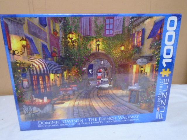 1000 Pc. The French Walkway Jigsaw Puzzle