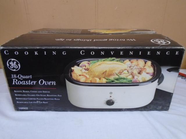 GE 18qt Electric Roaster w/ Rack