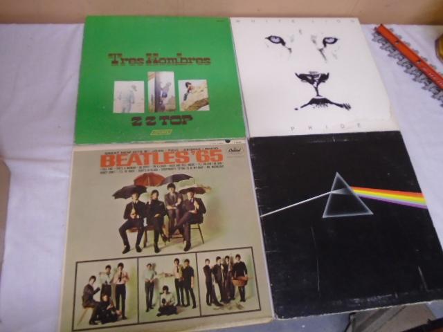 Group of 25 LP Rock Albums