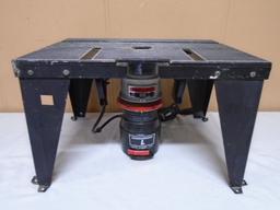 Router Table w/ 1 HP Craftsman Router