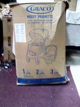 GRACO 3 IN 1 TRAVEL SYSTEM WITH SNUGRIDE 35 LITE DLX