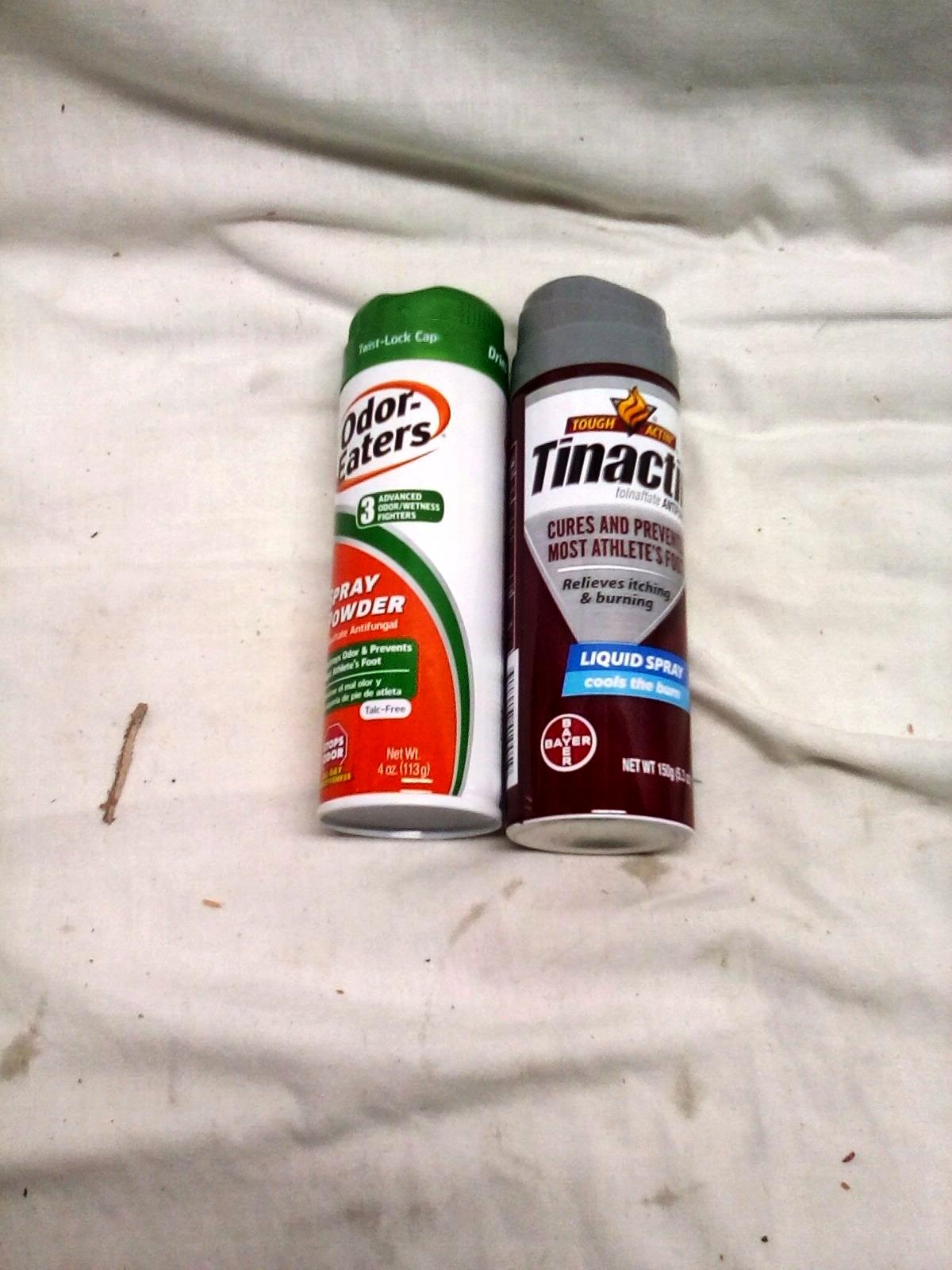 ODOR EATER SPRAY POWDER & TINACTIN SPRAY POWDER