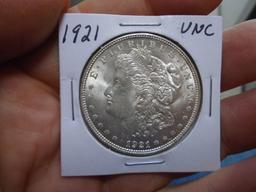 1921 Morgan Silver Dollar