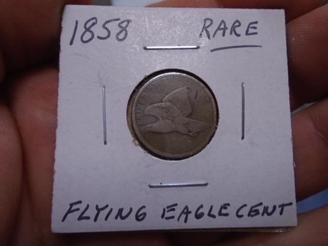 1858 Flying Eagle Cent