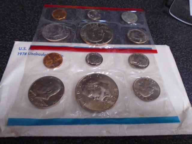 1978 US Mint Uncirculated Coin Set