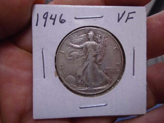 1946 Silver Walking Liberty Half Dollar