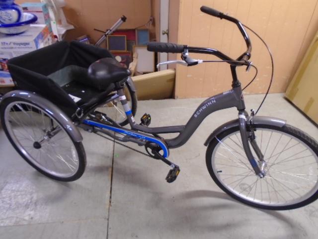 Schwinn Meridian Comfort 3 Wheel Bicycle w/ Rear Basket