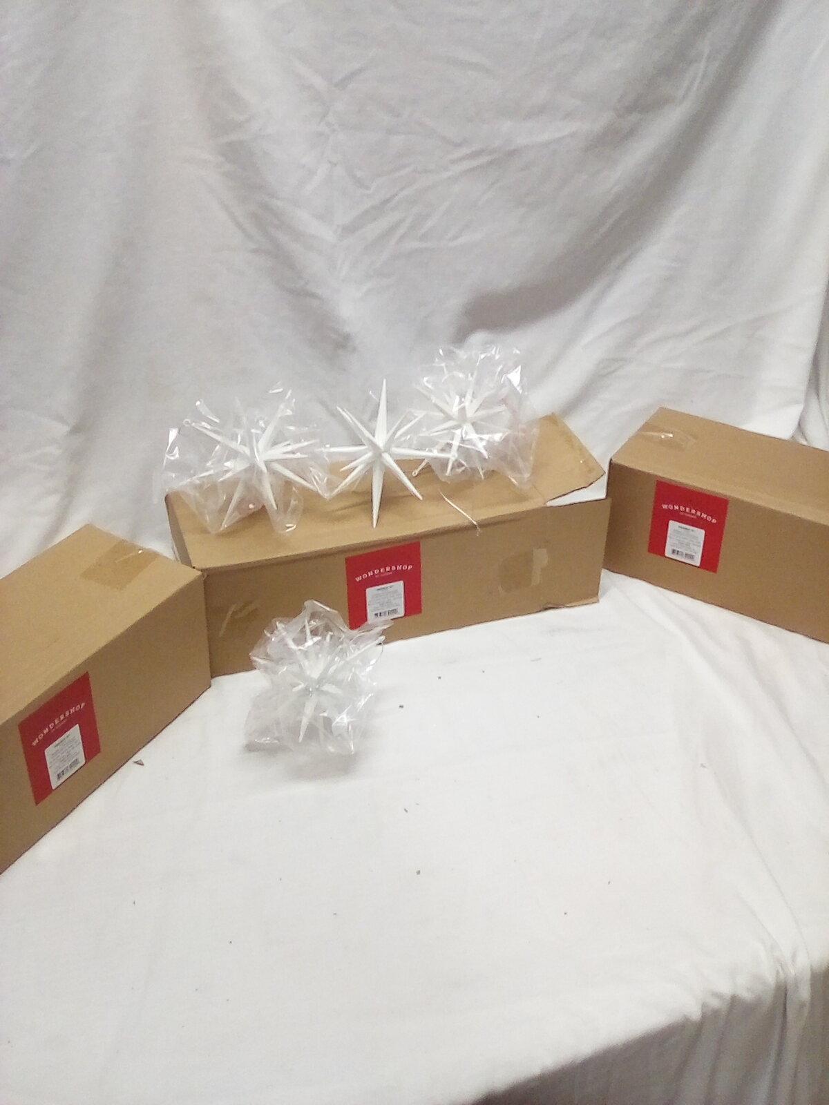Qty. 3 Boxes of Wondershop Christmas Ornaments