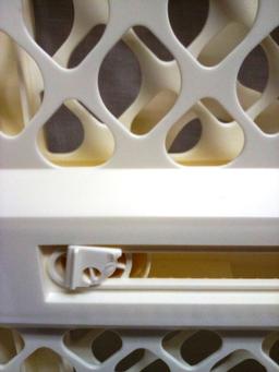 2- Supergate Ergo Ivory baby Gates