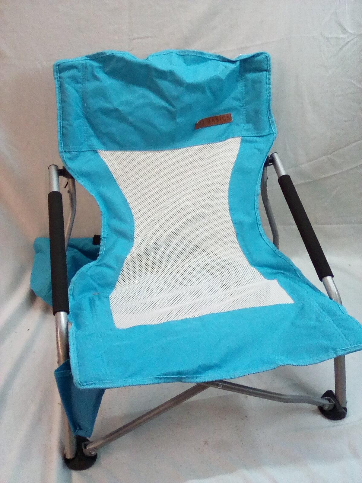 I & J Basics Folding Camp Chair with Carrying Bag