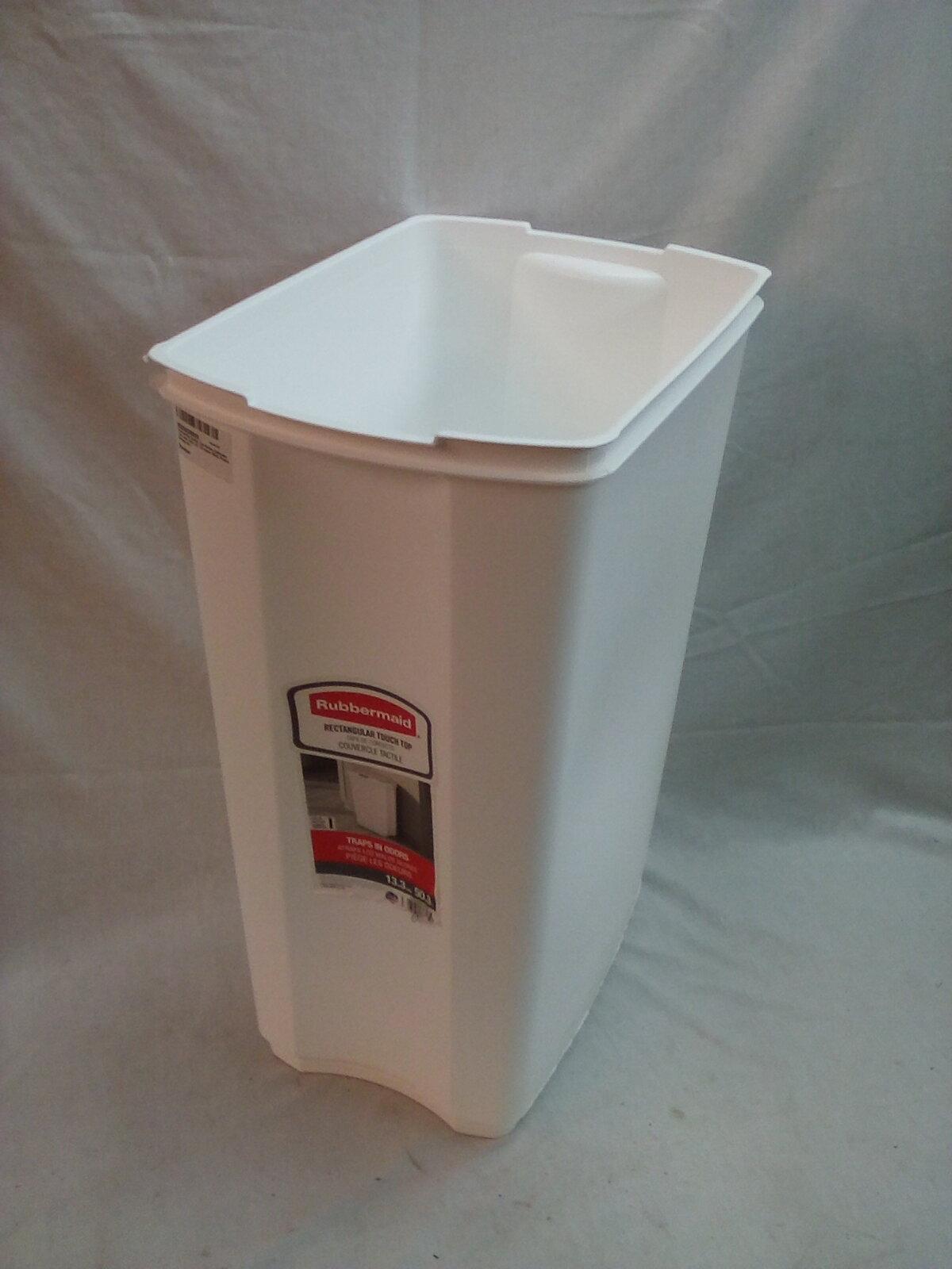 Rubbermaid Rectangular Touch Top 13 Gallon Size