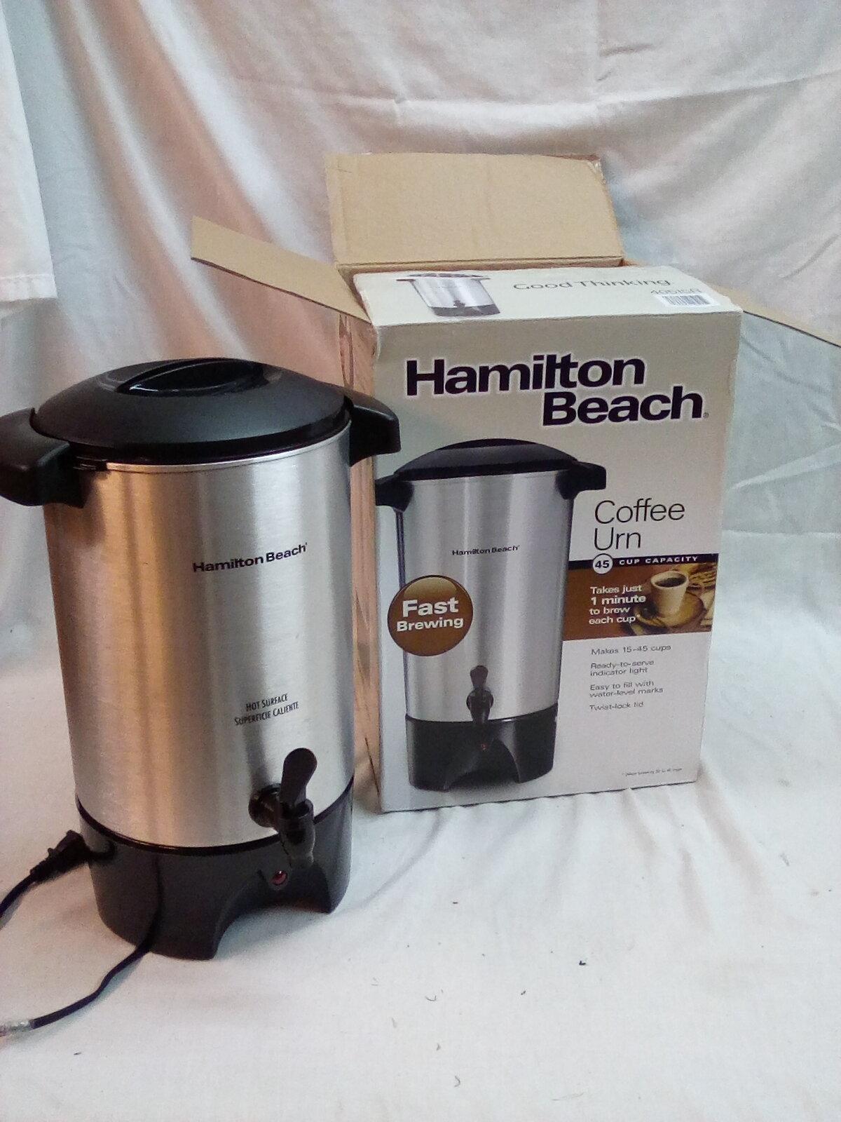 Hamilton Beach 45 Cup Coffee Urn