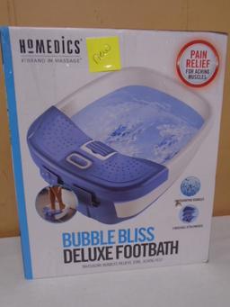 Homedics Bubble Bliss Foot Bath