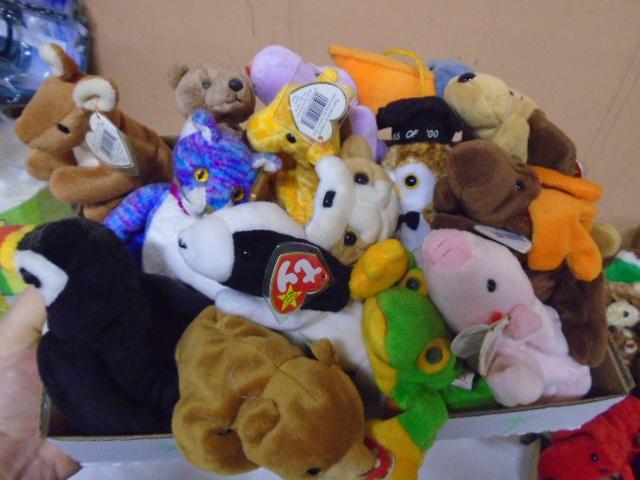 Group of 15 TY Beanie Babies