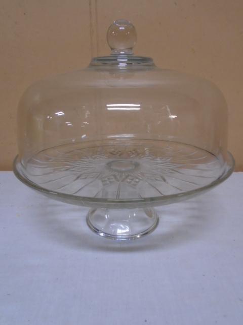 Glass Dome Cake Stand