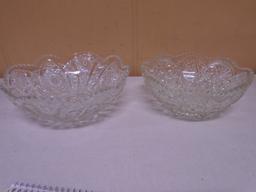 2 Matching Beauiful Crystal Bowls