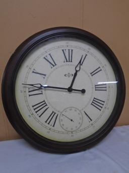 Large Round Wall Clock