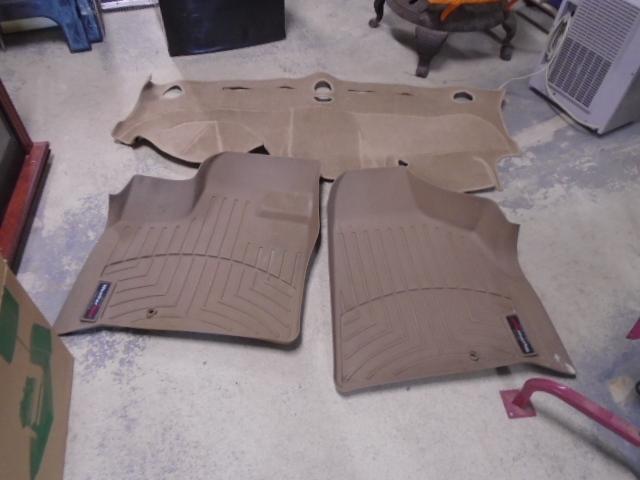 Set of WeatherTech Floor Mats & Dash Pad