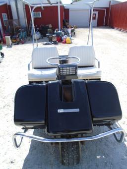 1960s AMF Harley Davidson Golf Cart