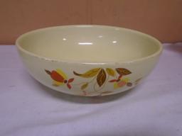 Vintage Hall Autumn Leaf Pattern Jewel Tea Serving Bowl