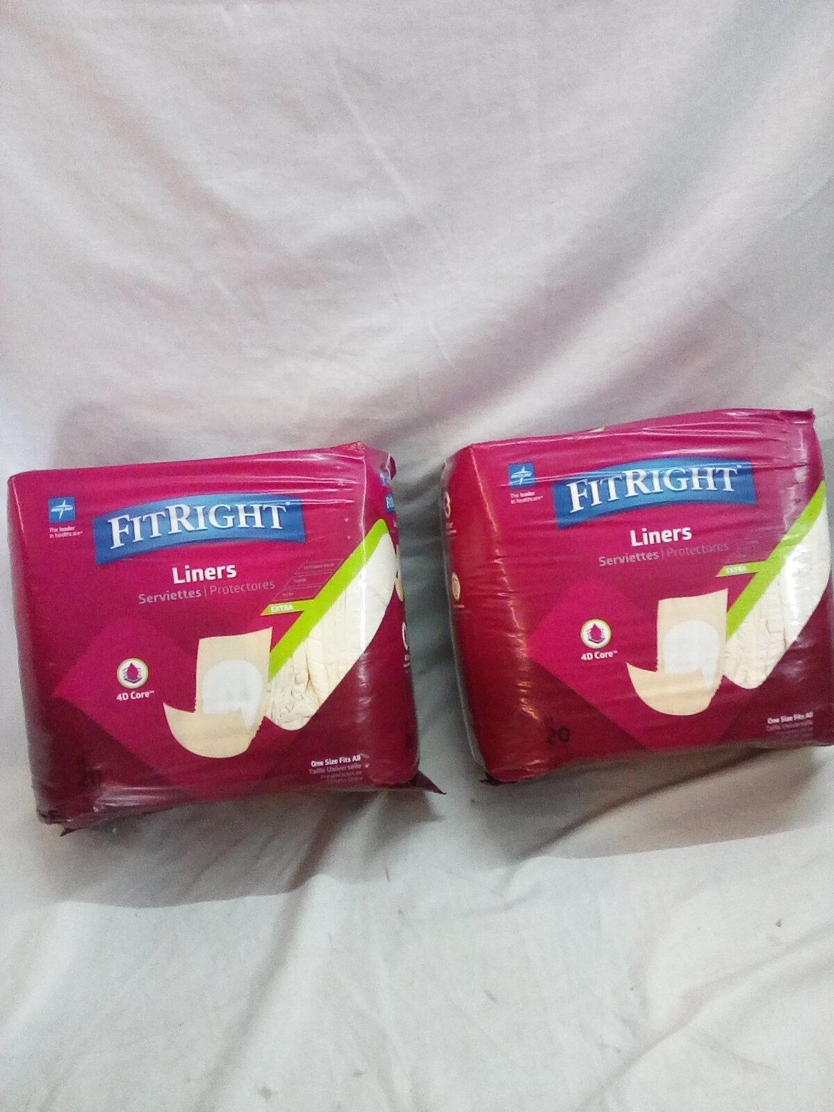 Medline FitRight Liners